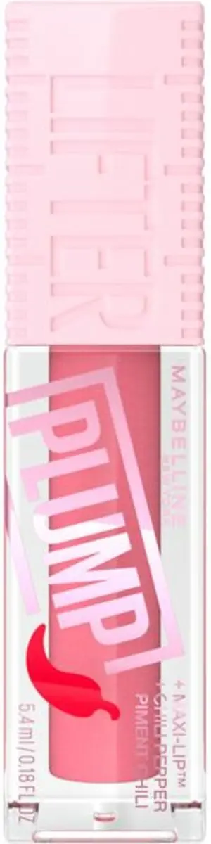 Maybelline Lifter Plump Lipgloss 001 Blush Blaze