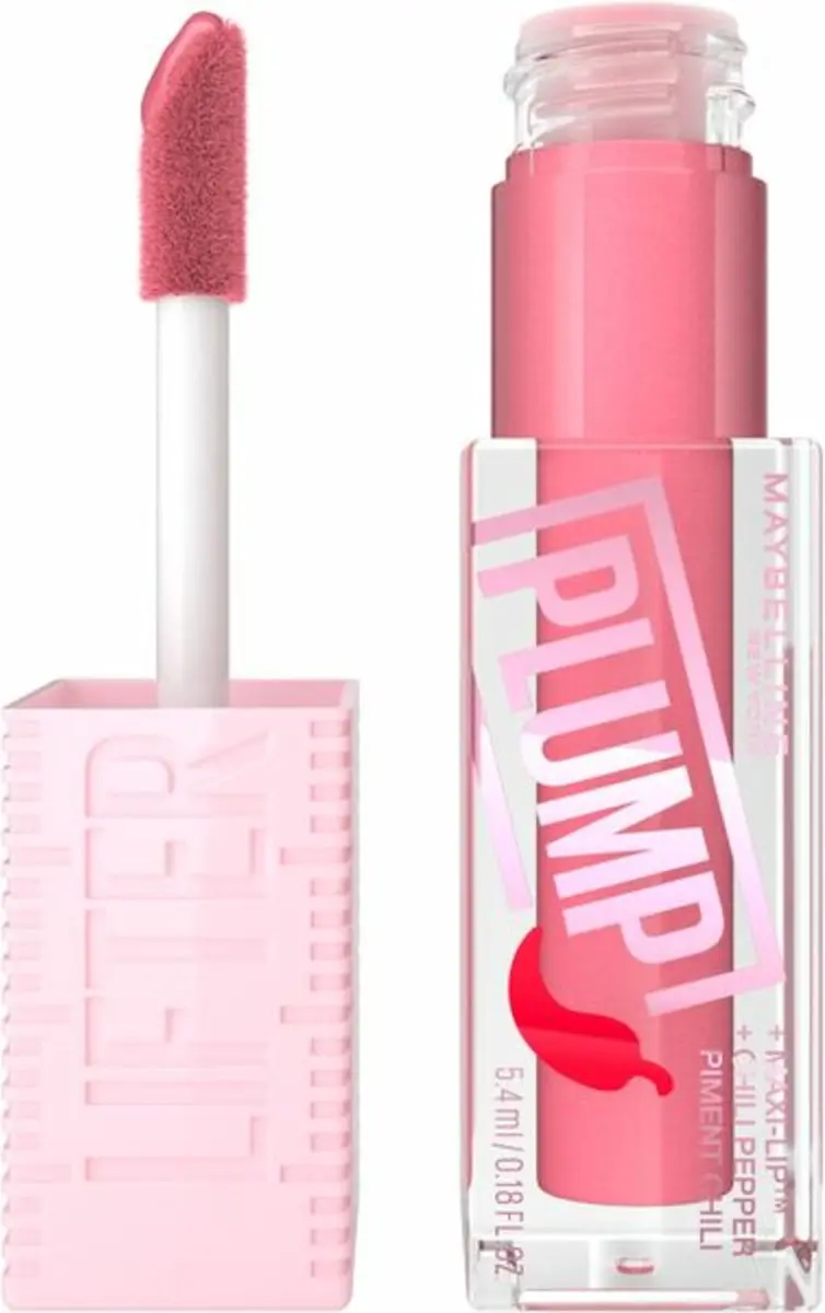 Maybelline Lifter Plump Lipgloss 001 Blush Blaze - 3x5,4ml