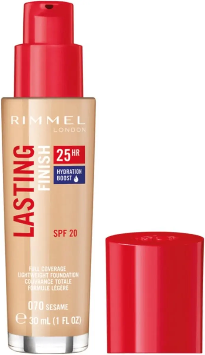 Rimmel London Lasting Finish 25H Foundation 070 Sesame