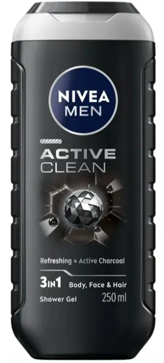 NIVEA Men Active Clean 3-in-1 Douchegel 250ml