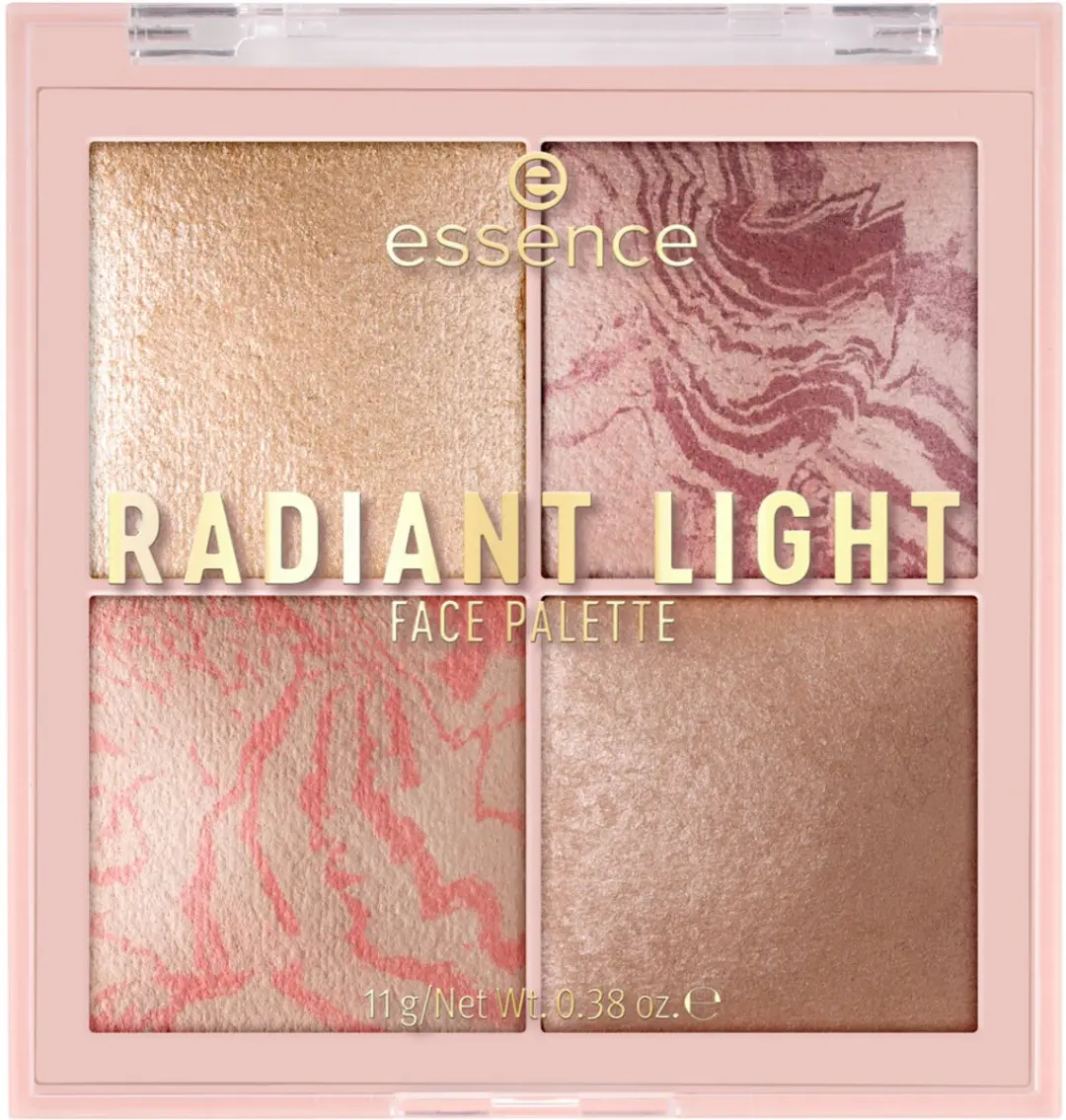 Essence Radiant Light Face Palette Glow Icon