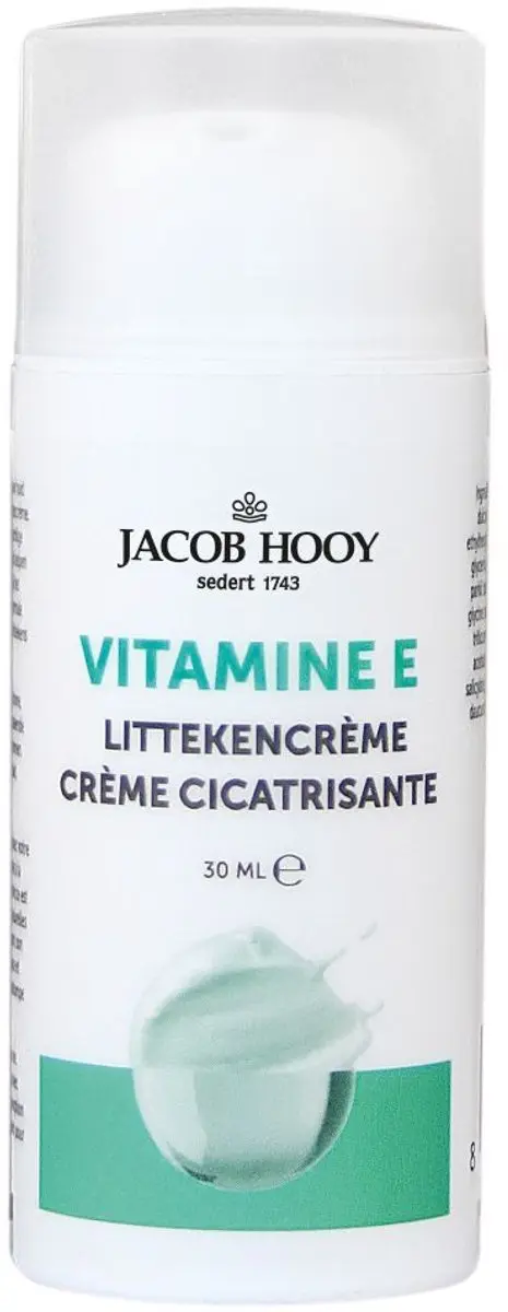 Jacob Hooy Vitamine E Littekencrème 30ML
