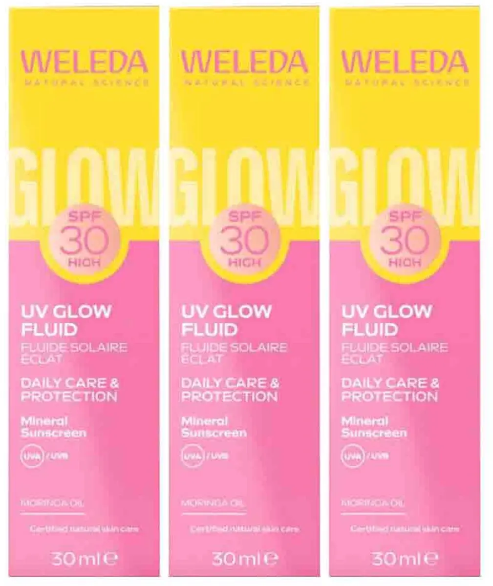 Weleda Zonnefluïde SPF30 3x30ml