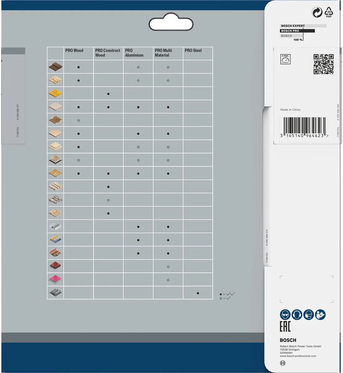 Bosch Professional Hout Cirkelzaagblad 216x2,6x30mm 2608838411