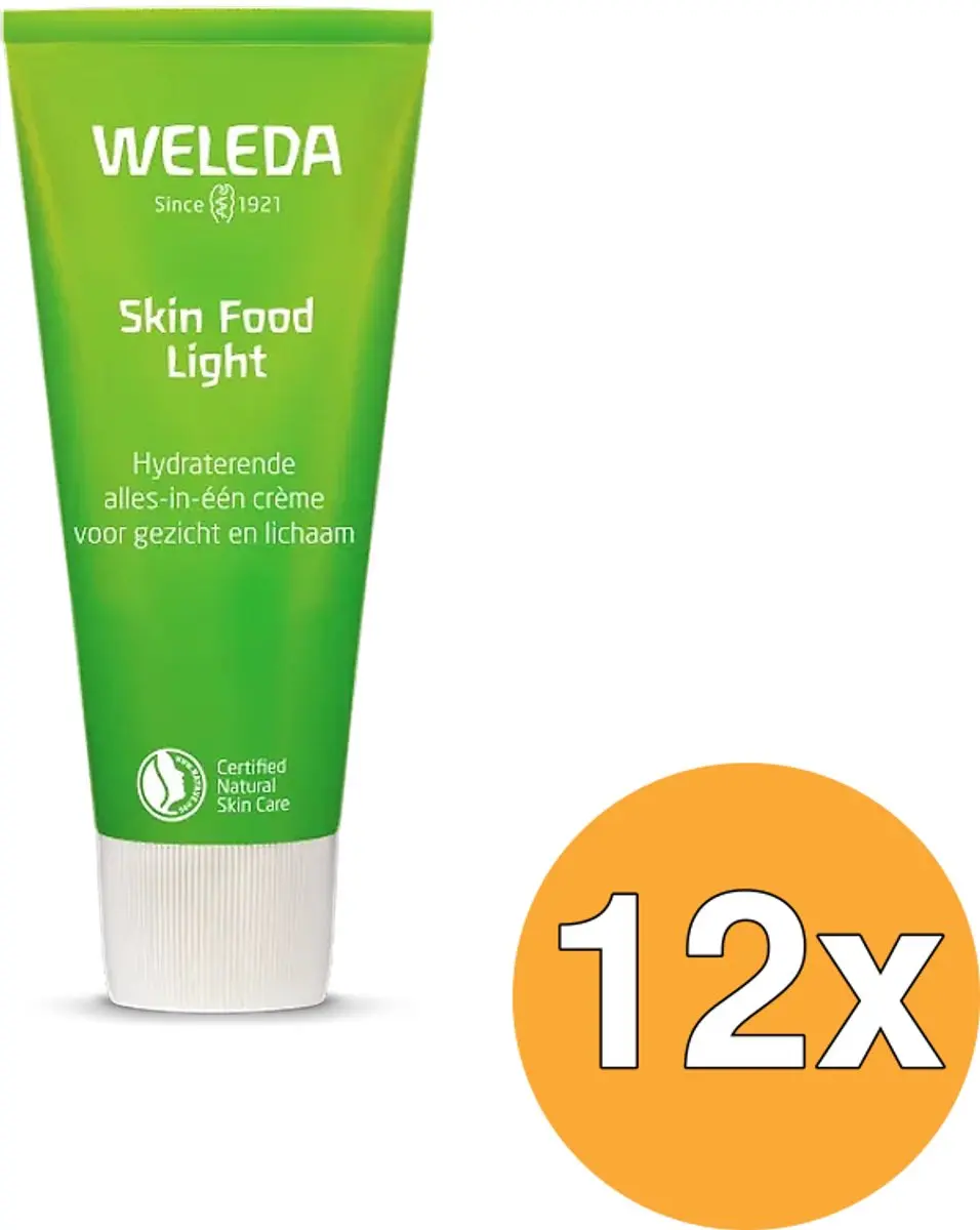 12x WELEDA Skin food light (75 ml)