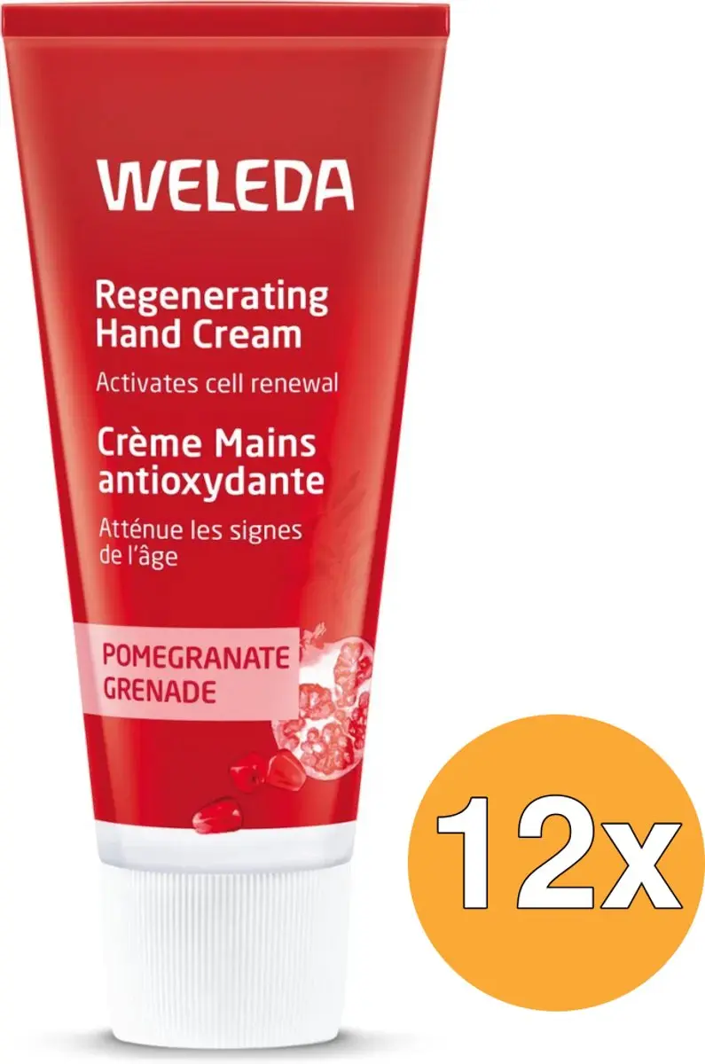 12x WELEDA Granaatappel Regeneratie Handcreme (50 ml)
