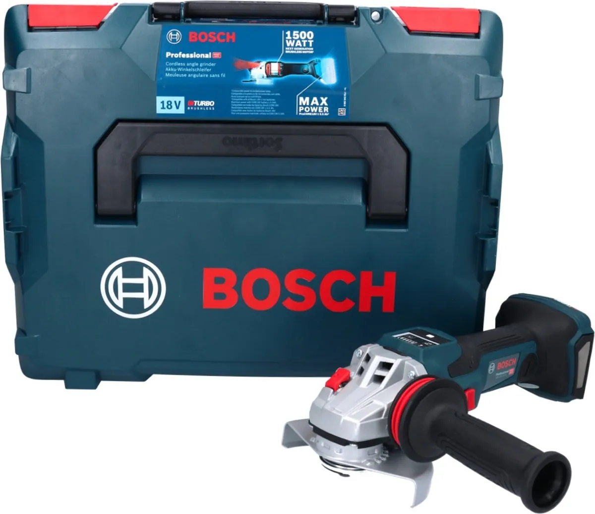 Bosch Professional GWS 18V-15 SC Haakse Slijper - 1000W - Metaal - MPN 06019H6100