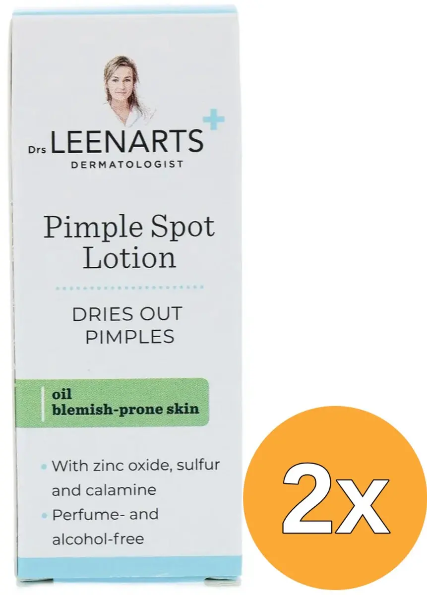 2x Drs Leenarts Pimple Spot Lotion (15 ml)