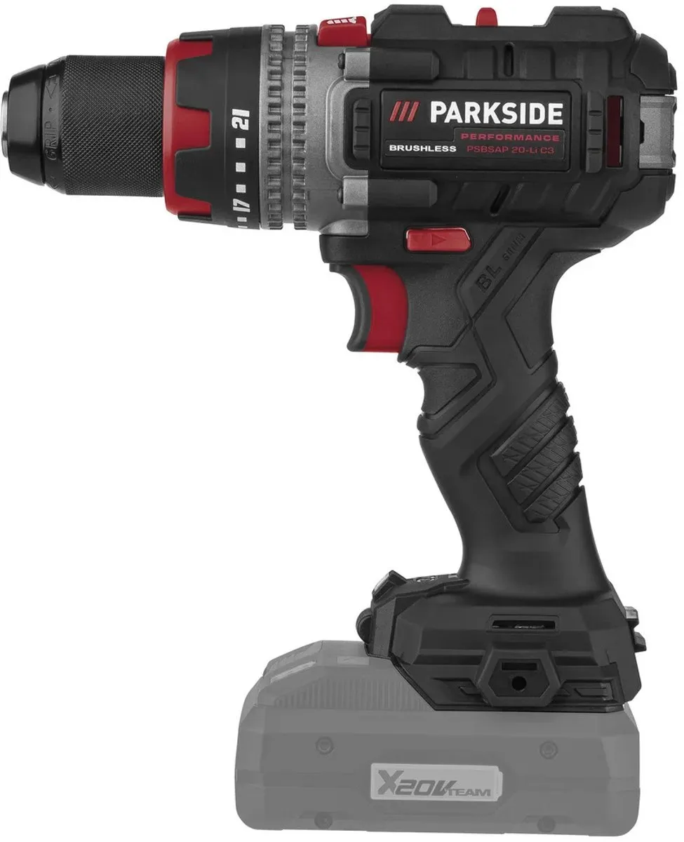 PARKSIDE Performance Accu-slagboorschroefmachine 20V 64Nm - afbeelding 5 van 6