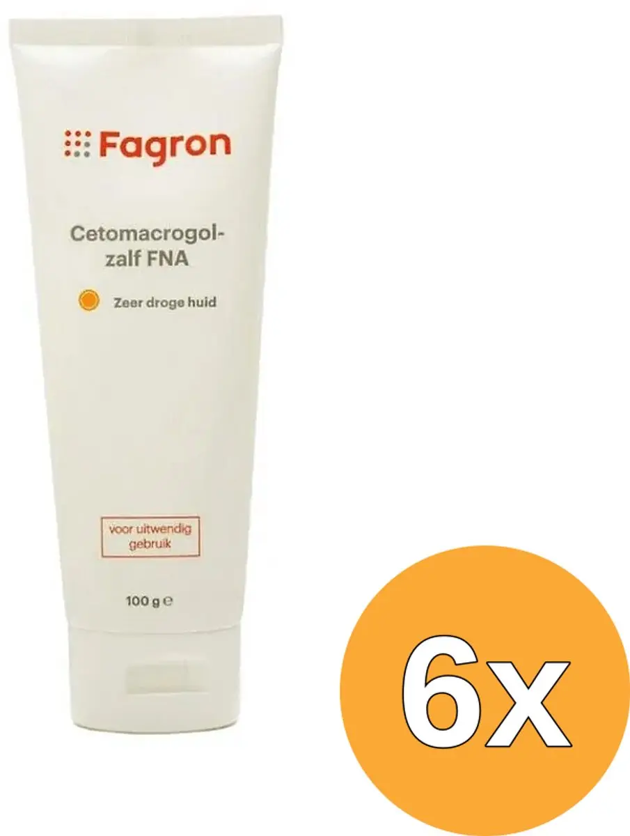 6x Fagron Cetomacrogolzalf FNA (100 gr)