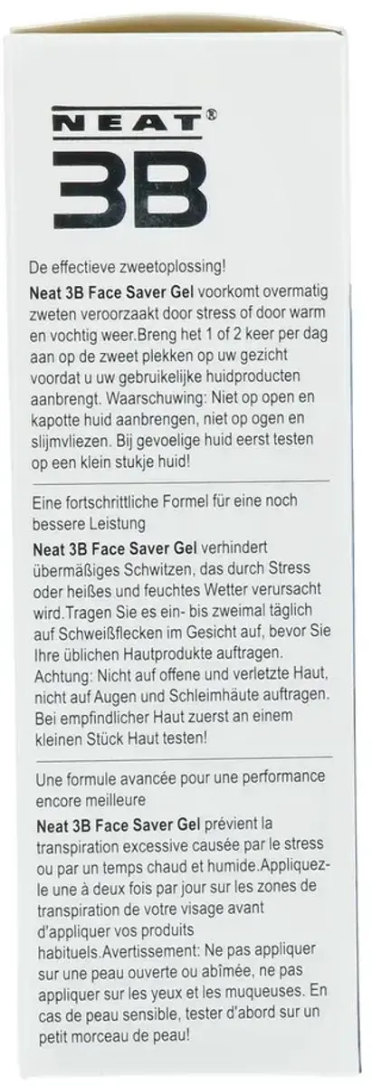 Neat Feat 3b Face Saver Gel 50ml