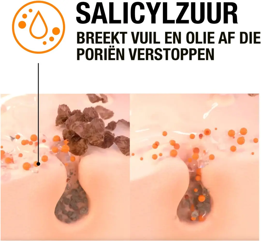 Neutrogena Clear & Defend Dagelijkse Wasgel met Salicylzuur, Ontwikkeld met Dermatologen, Geschikt voor Gevoelige Huidtypes, Parfumvrij, 200ml