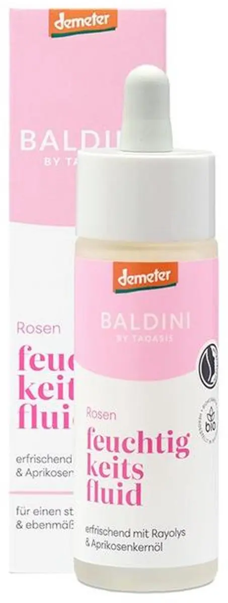 Baldini Fluid Hydraterend Rose Demeter (30 ml)