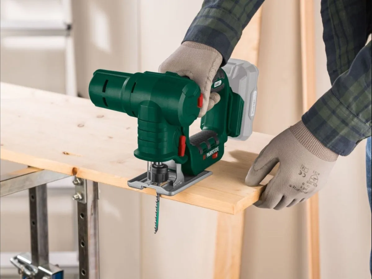 PARKSIDE Combiapparaat 20V 2-in-1 Accu-Zaag - Metaal/Hout