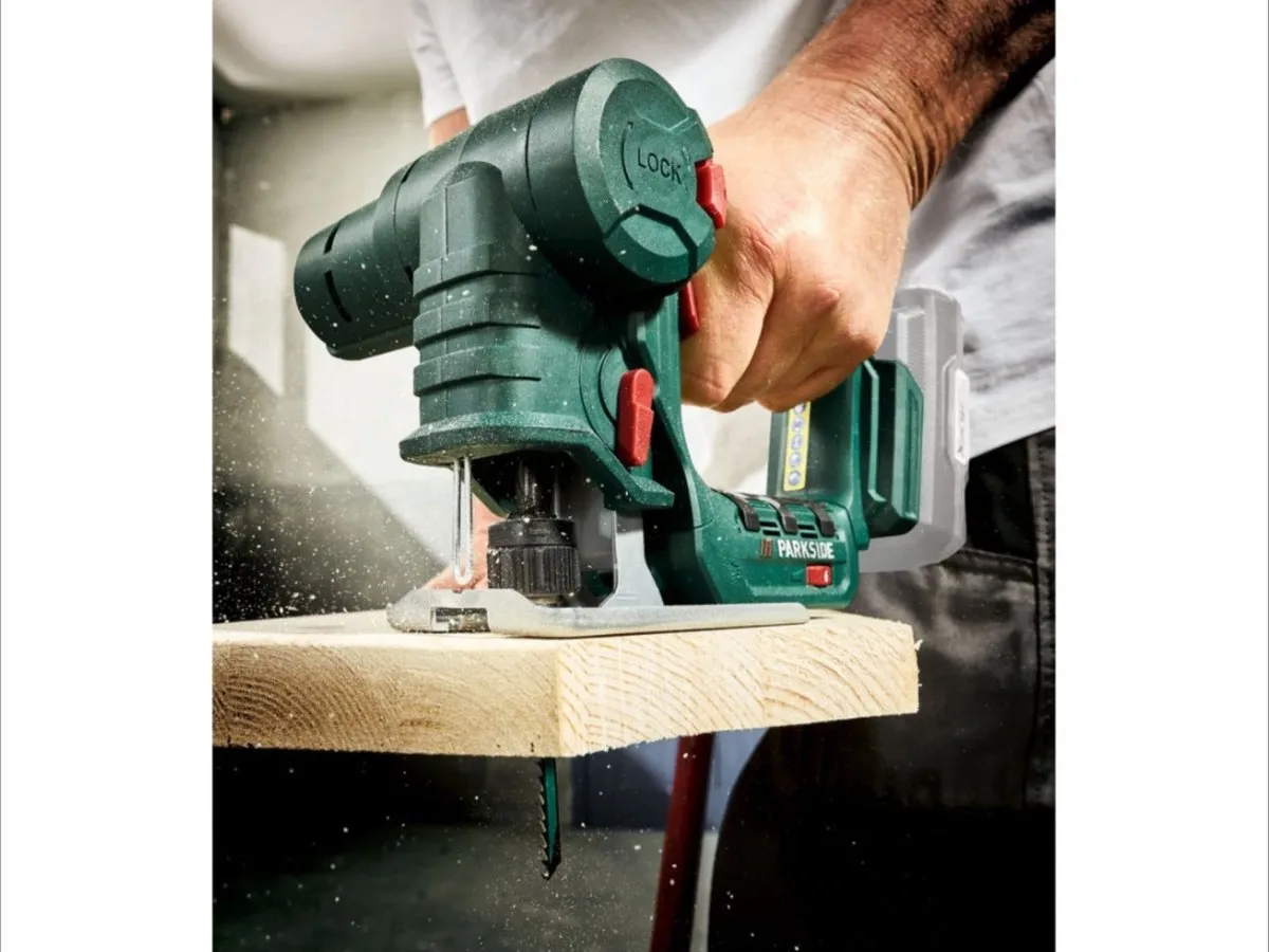 PARKSIDE Combiapparaat 20V 2-in-1 Accu-Zaag - Metaal/Hout