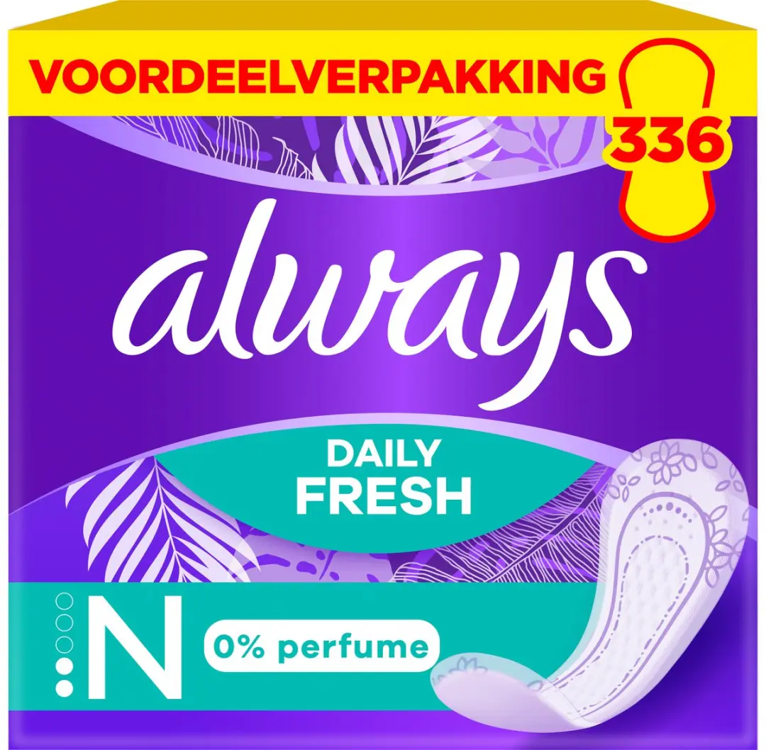 Always Daily Fresh Normal inlegkruisjes