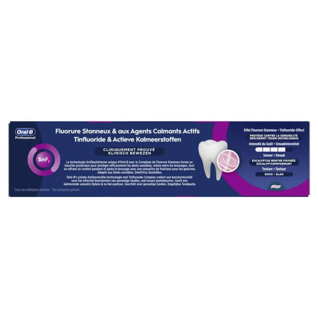 Oral-B Professional Bescherming Gevoelige Tanden Tandpasta 75ml - 12 Stuks