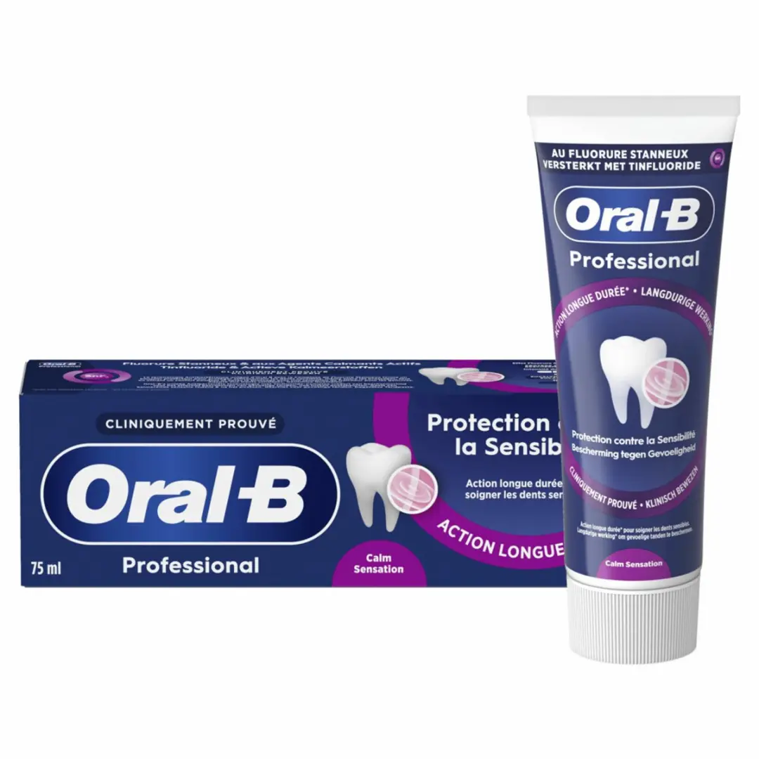 Oral-B Professional Bescherming Gevoelige Tanden Tandpasta 75ml - 12 Stuks