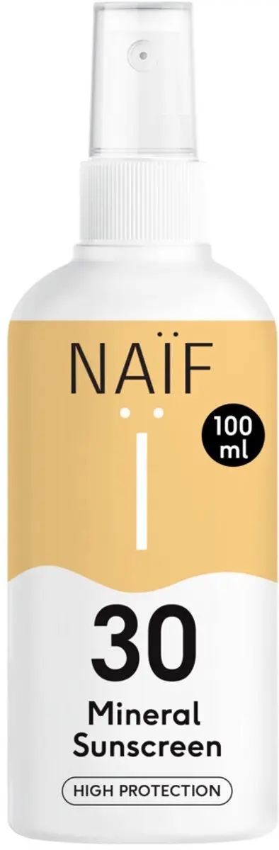 Naif Minerale Zonnebrand Spray SPF 30 100 ml