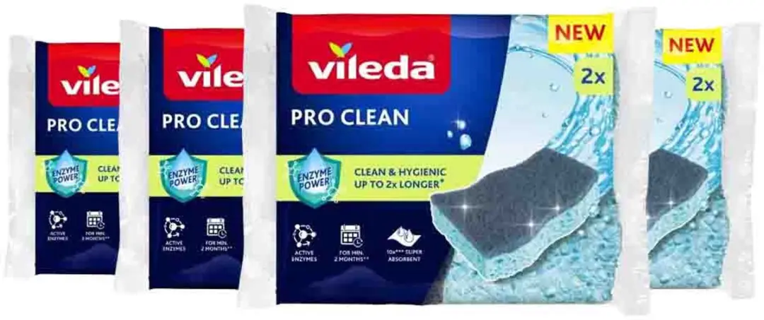 Vileda Schuursponsen Pro Clean Viscose - 20 Stuks