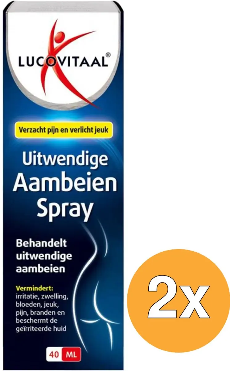 2x Lucovitaal Aambeien Spray (40 ml)