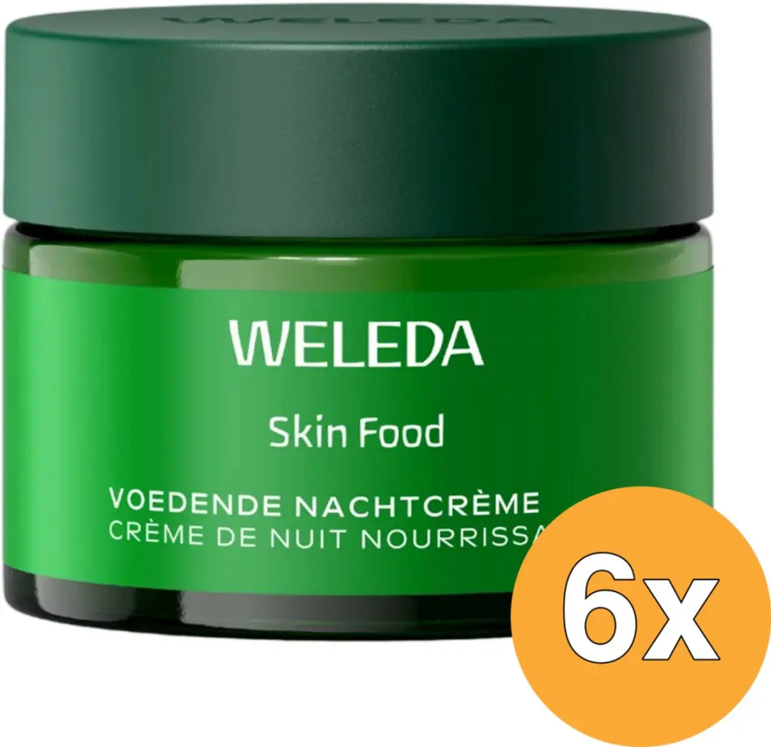 6x WELEDA Skin Food Nachtcreme (40 ml)