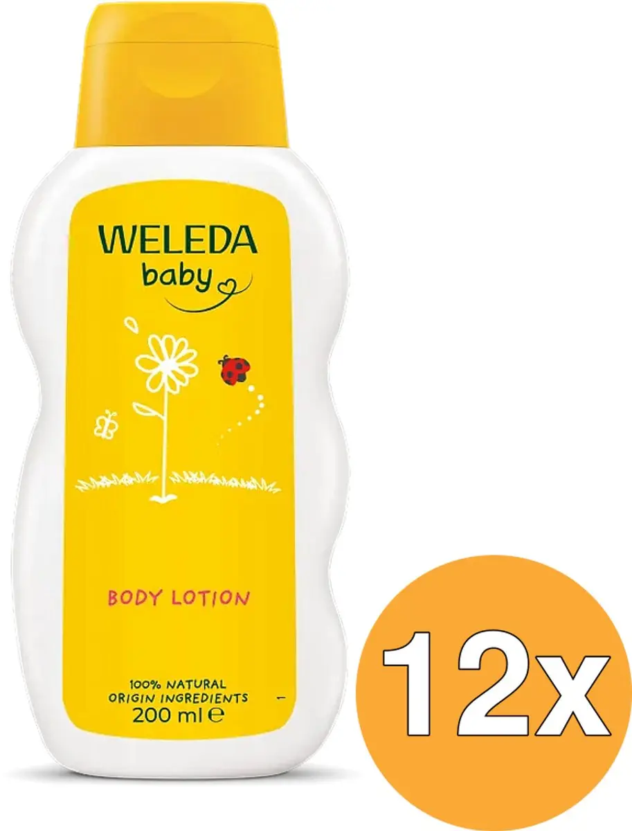 12x WELEDA Calendula Body Lotion (200 ml)