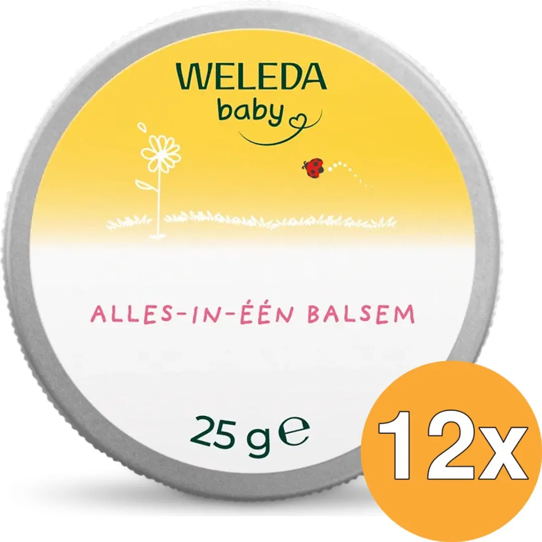 12x WELEDA Calendula alles-in-een balsem (25 gr)