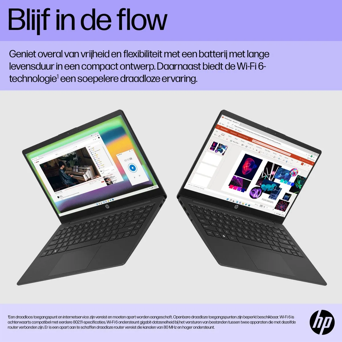 HP Laptop 14-ep0037nd i5-1334U 14" Full HD - 8GB 512GB SSD - Zilver