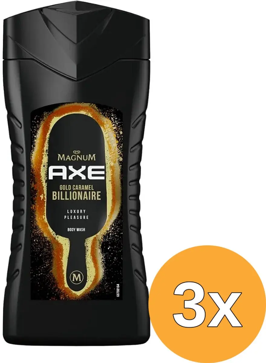 3x Axe Showergel Magnum (250 ml)