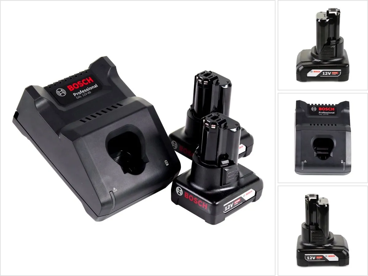 Bosch Professional 1600A01B20 Starterset 12V