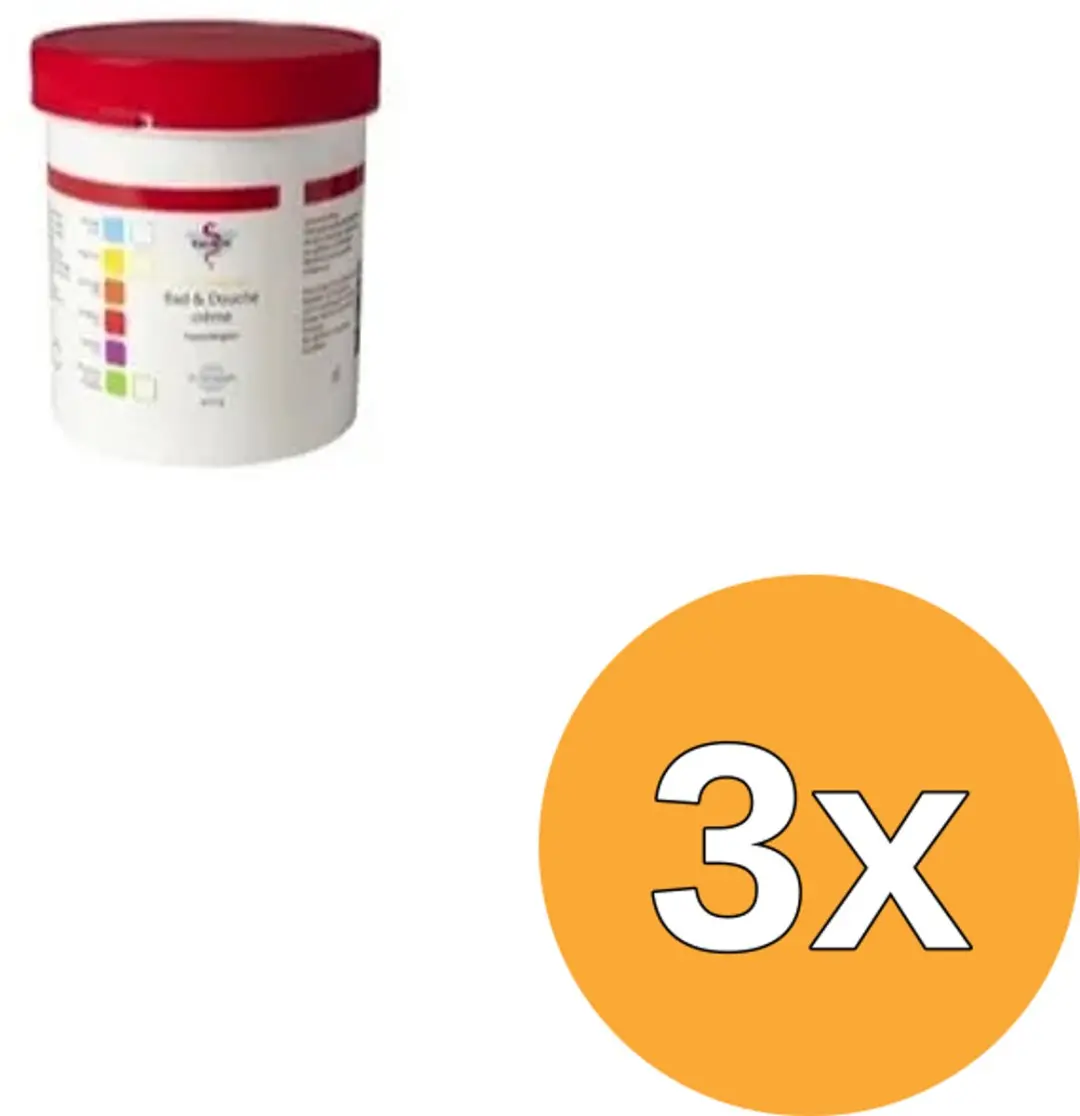 3x Fagron Douchecreme Dr de Swaan (400 gr)