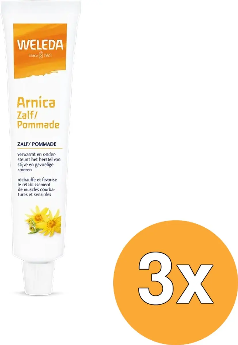3x WELEDA Arnica zalf (25 gr)