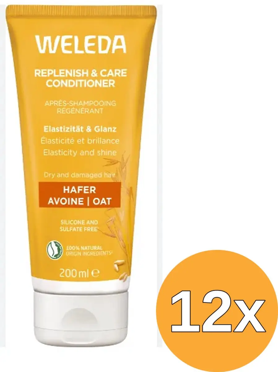 12x WELEDA Haver herstellende conditioner (200 ml)