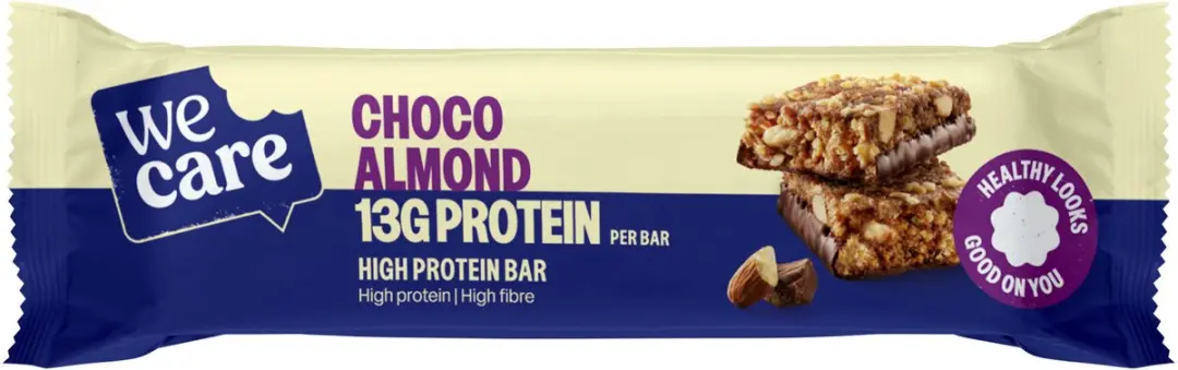 weCare Choco Almond High Protein Bar 45g