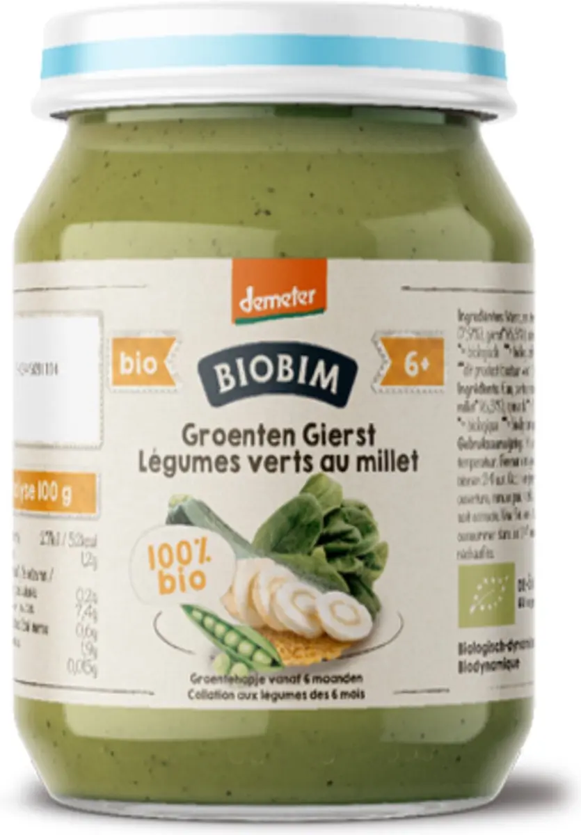 Biobim Groentehapje 6+ mnd
