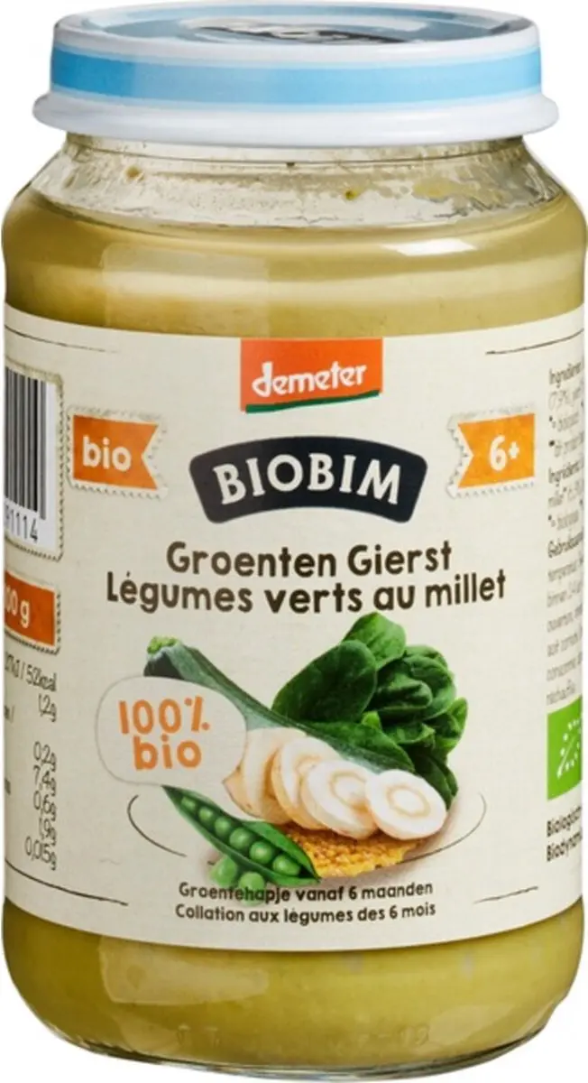 Biobim Groentehapje 6+ mnd - 6x190g