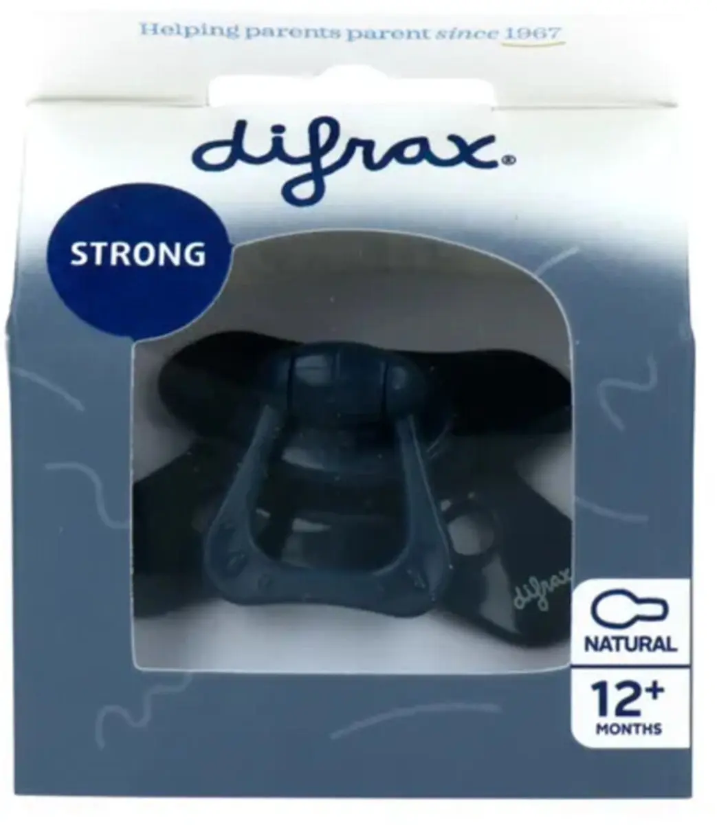 Difrax Fopspeen Natural 12+ Blackberry