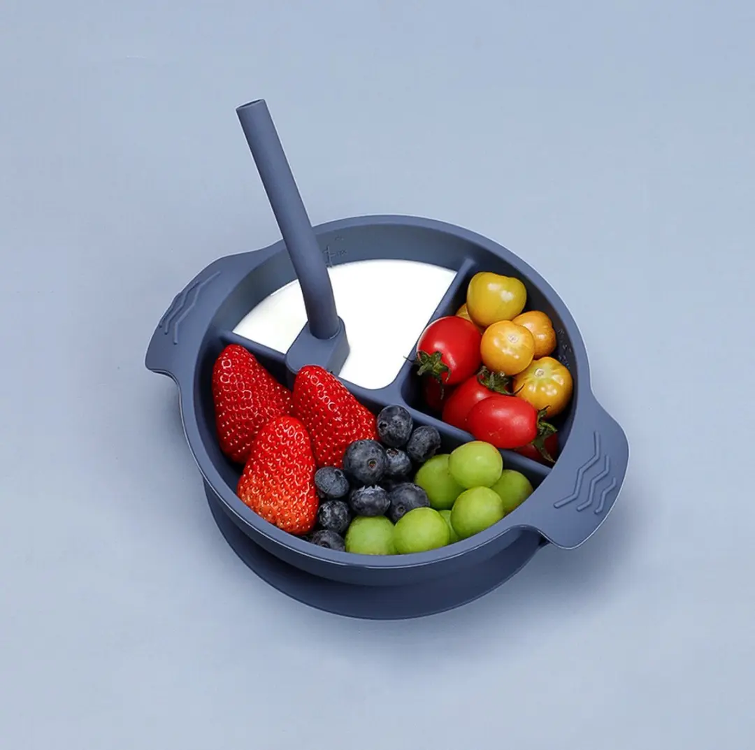 Haakaa Dinerbord Bluestone