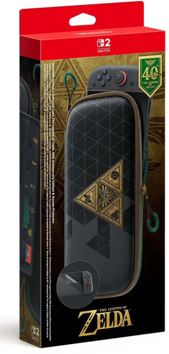Nintendo Switch 2 Beschermhoes The Legend of Zelda 40th Anniversary - 10019439