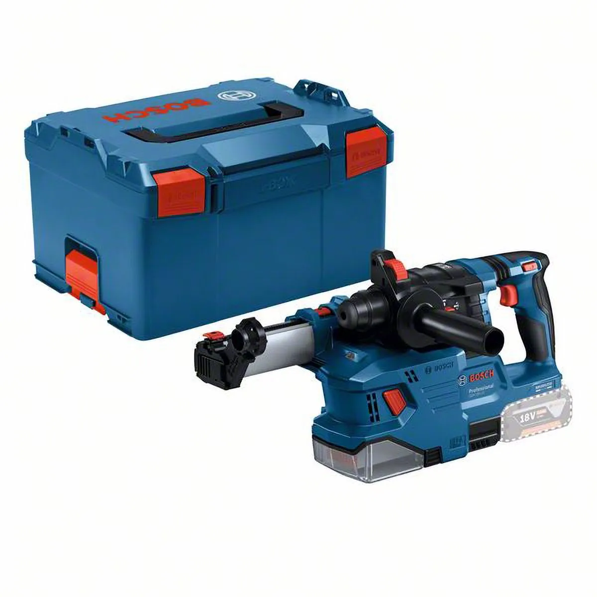 Bosch Professional GBH 18V-22 SDS-plus Boorhamer Solo + GDE 18V-12