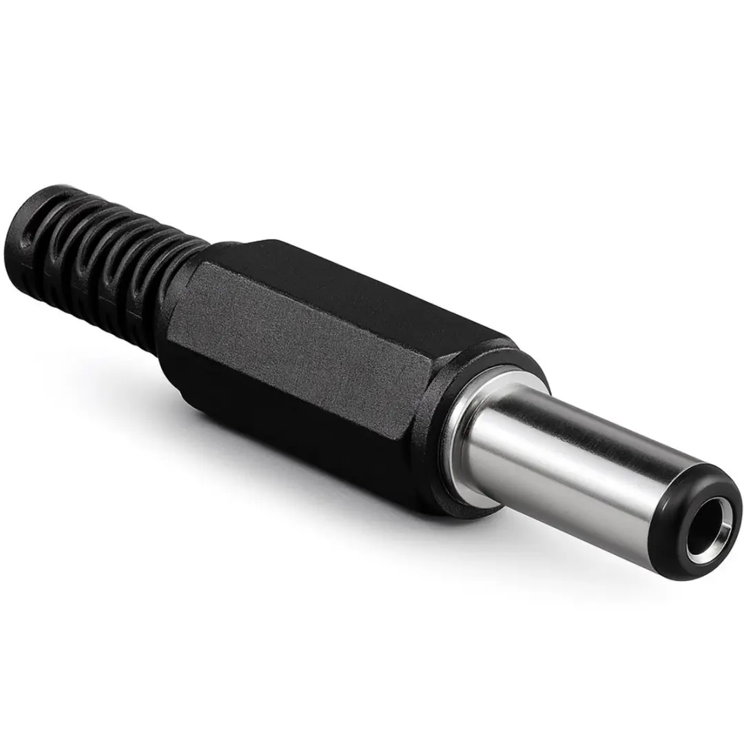 Goobay DC-stekker 2,1x5,5mm - Zwart