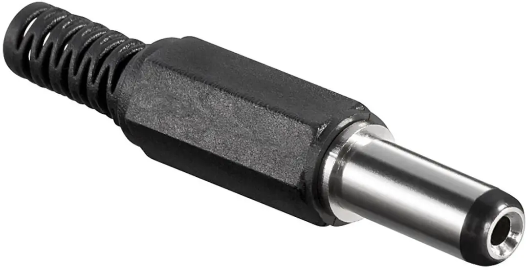 Goobay DC-stekker 2,1x5,5mm - Zwart