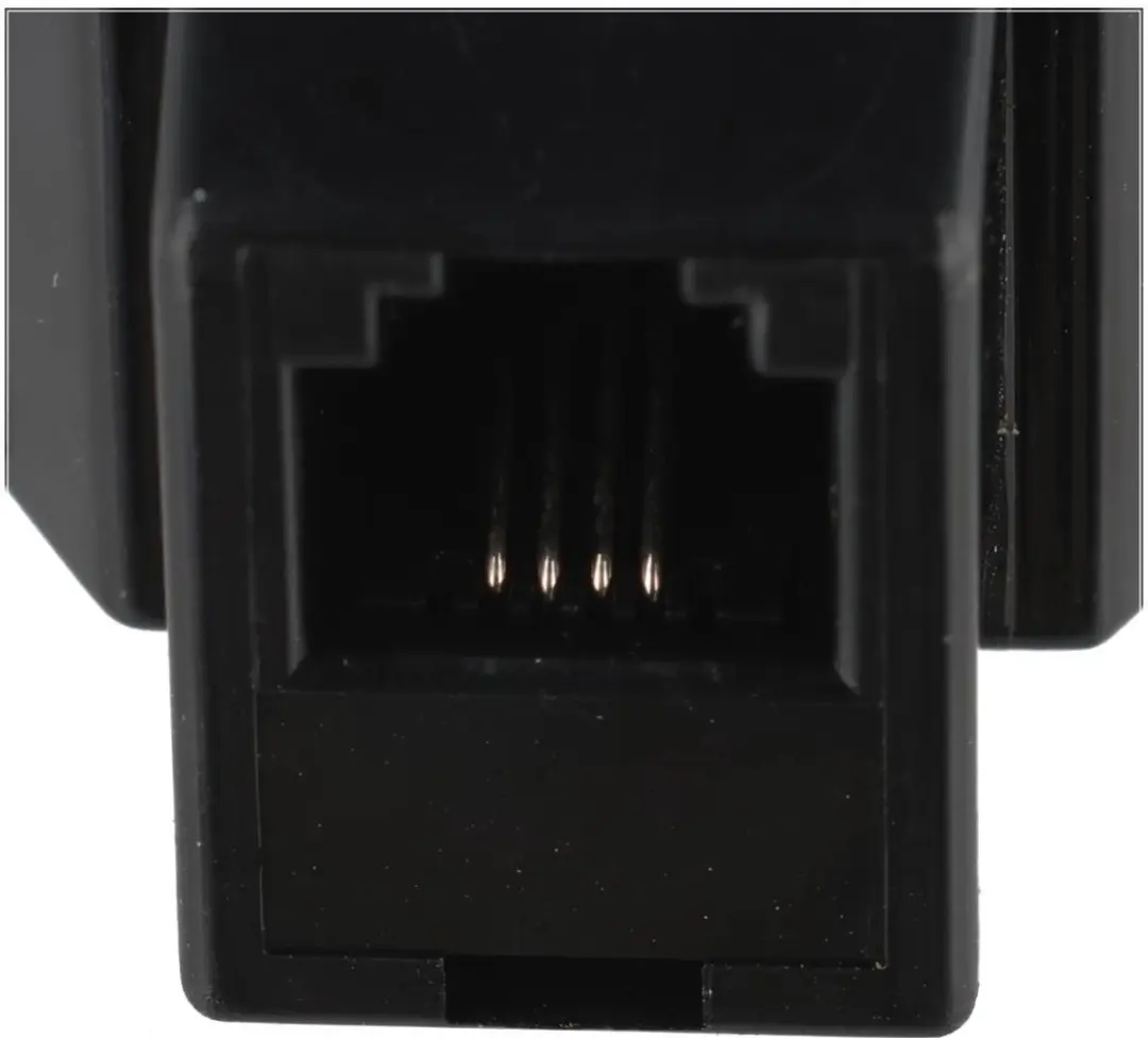 Goobay ISDN T-adapter RJ11/RJ14 10 Stuks - Zwart