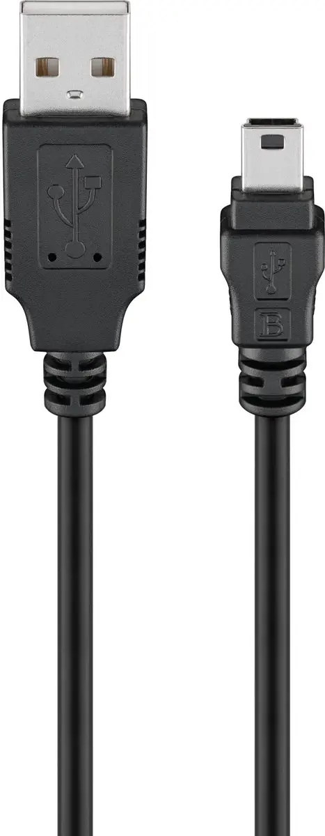 Goobay USB-A naar Mini-B Kabel 3m