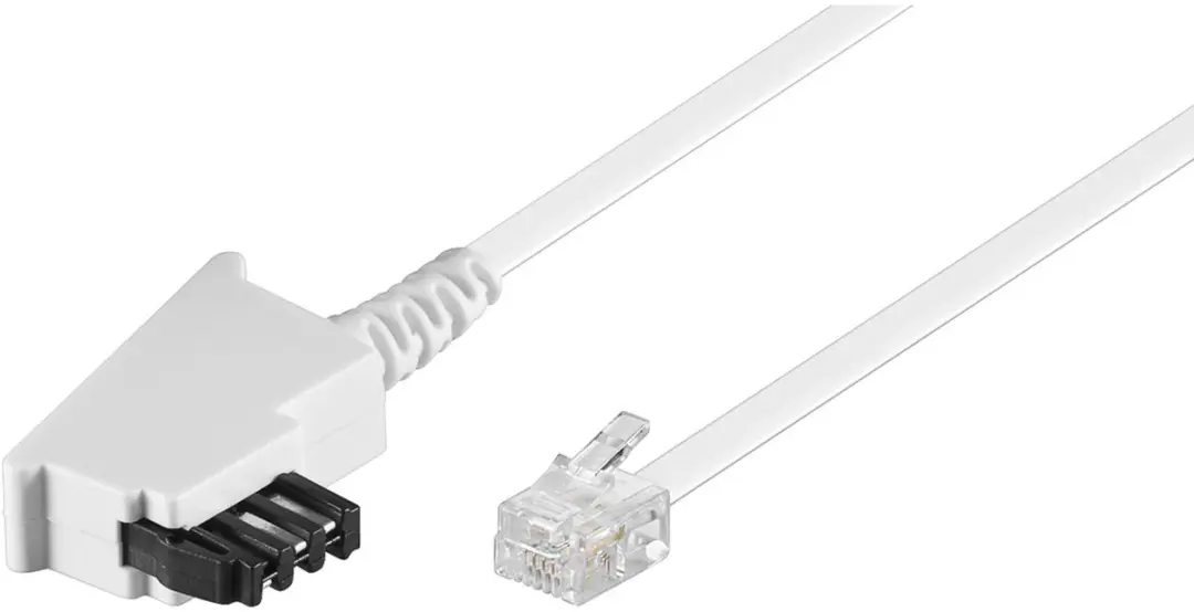 Goobay TAE-F Kabel 6m - Wit - CCA - afbeelding 5 van 6