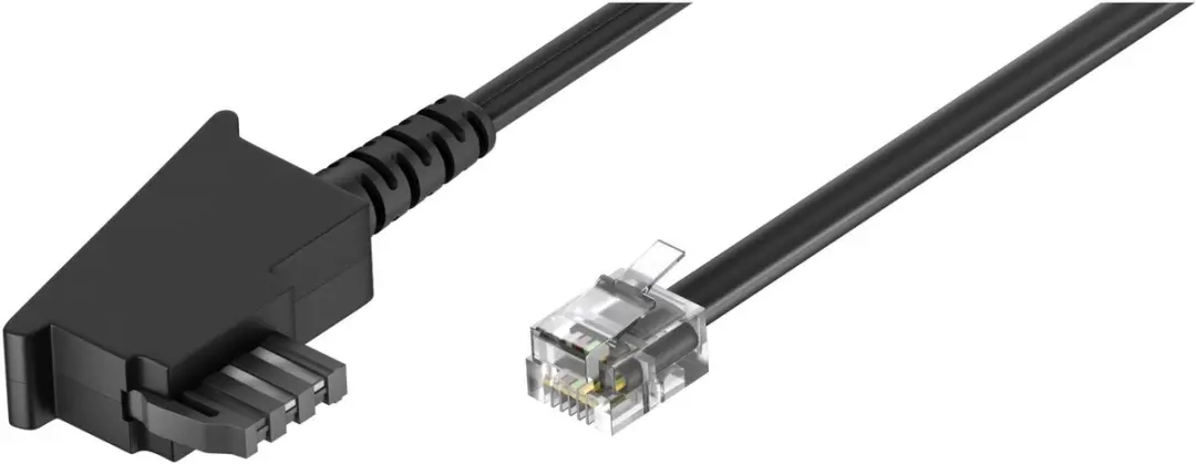 Goobay TAE-F Kabel 6m - Wit - CCA - afbeelding 3 van 6