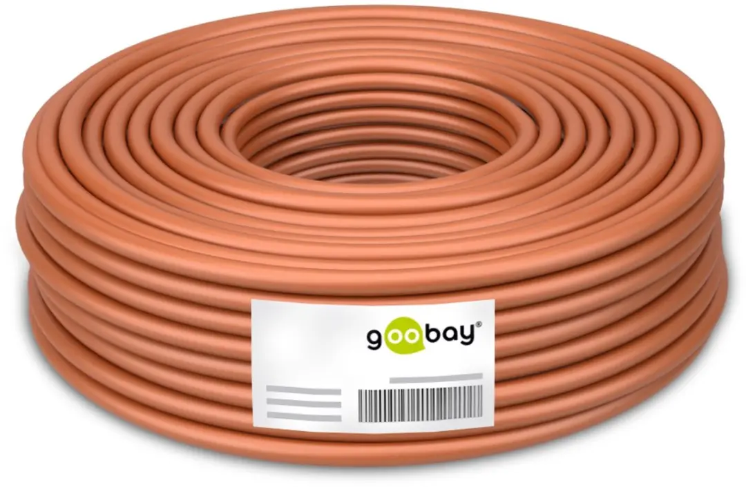 Goobay CAT 7A S/FTP Netwerkkabel - Oranje - LSZH