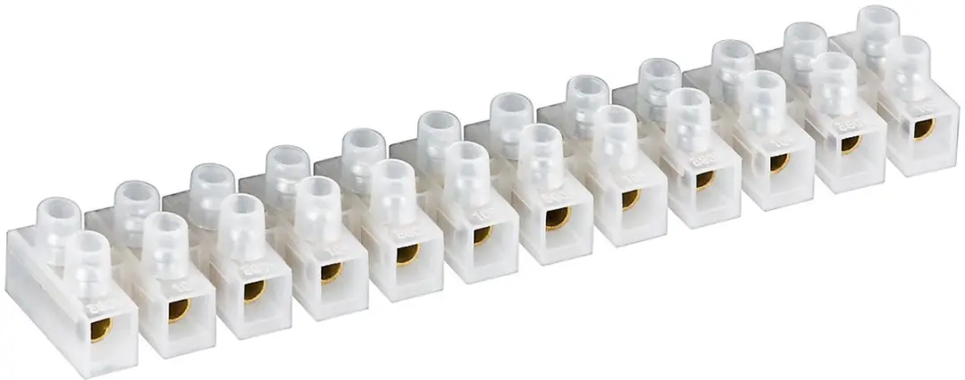 Goobay Tools Kroonsteentjes voor 10 mm² draad, transparant, maximaal 10 A