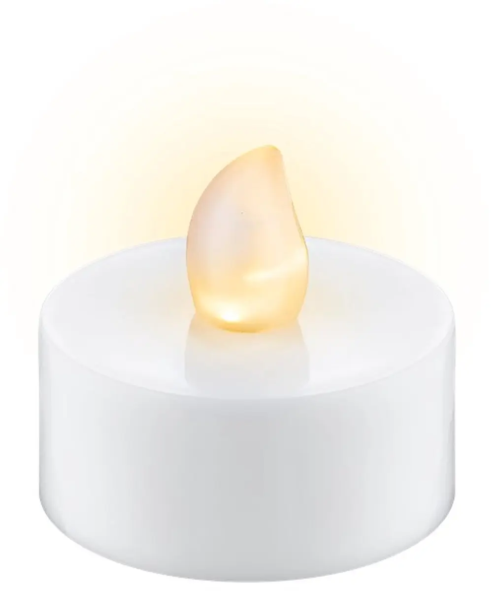 Goobay LED Theelichtjes 77752 - 4 Stuks - Warm Wit 2500K